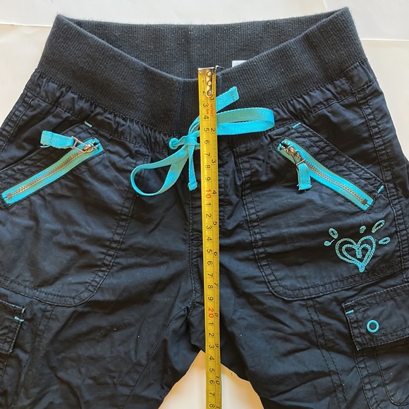 3/$20 😀 JUSTICE Cargo Capri Pants Size 8 - Picture 4 of 5